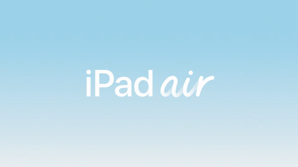 This is all new Apple iPad Air